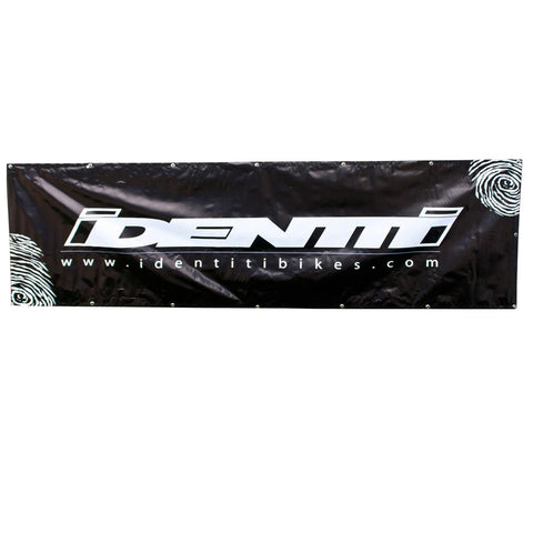 Logo BannerBlack 3 x 1m 340g/m2 PVC with metal eyelets.
