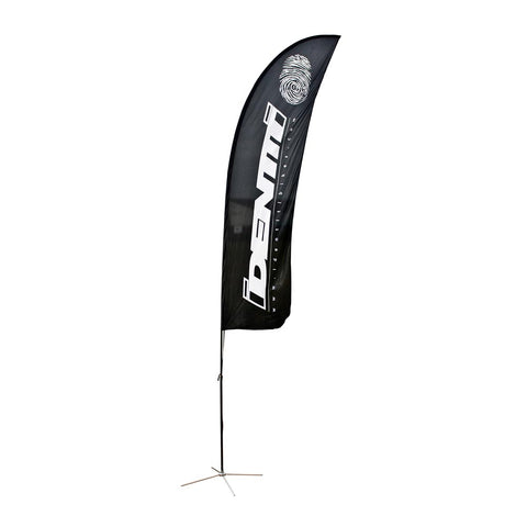 Promotional Identiti FlagLarge with Flexy pole and ground stake. 3m