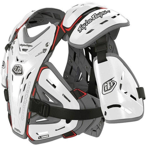 Troy Lee Designs 5955 Youth Body Guard Protection White / One Size