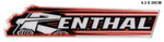 Logo Stickers3M heavy duty MX style decals100mm, 200mm or 300mm long
