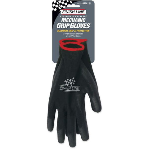GLOVES FL Mechanic Grip glv Lg/XL Pair