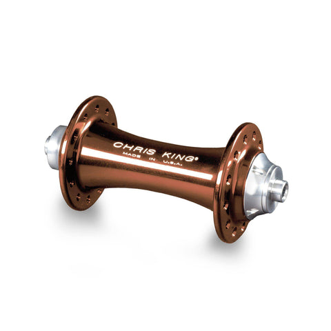 Chris King Road R45 Front Hub - 100mm QR Brown / 32H