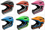 Revvi Super Lightweight Full Face Children Bike Helmet (48 - 53cm) (54 - 57cm)