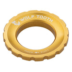 Wolf Tooth Centrelock Rotor Lockring External Spline Gold / One Size