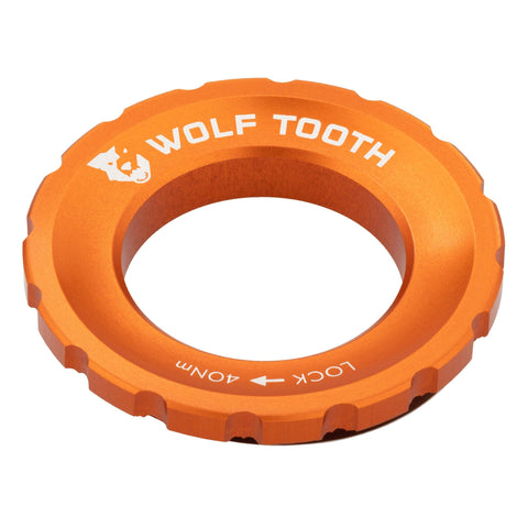 Wolf Tooth Centrelock Rotor Lockring External Spline Orange / One Size