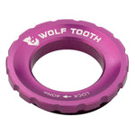 Wolf Tooth Centrelock Rotor Lockring External Spline Purple / One Size