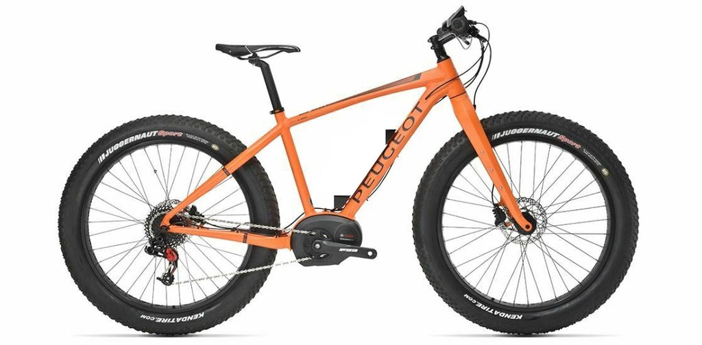 peugeot elektrofahrrad EX-Display (NO BATTERY) Peugeot eFB01 Bosch Performance eBike Electric – Scuff Wheels