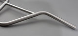 KHEbikes Specter Ti BMX Handlebar Bar 9" - TITANIUM - RAW