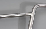 KHEbikes Specter Ti BMX Handlebar Bar 9" - TITANIUM - RAW