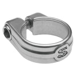 Stainless Steel Clamp Cast and polished.Silver or black.