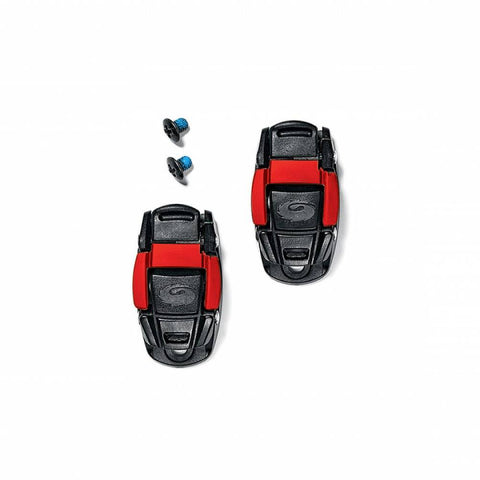 Sidi Calliper Buckles Black/Red / One Pair