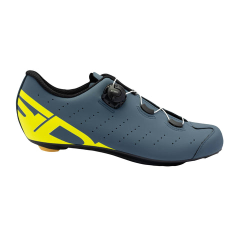 Sidi Fast 2 Road Shoes - Two-Toned Blue/Yellow / 45