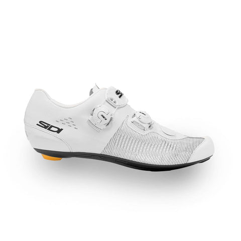 Sidi Genius 10 Knitted Road Shoes - Monochrome White / 43.5