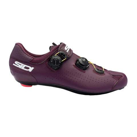 Sidi Genius 10 Road Shoes - Matte Colours Wine / 41