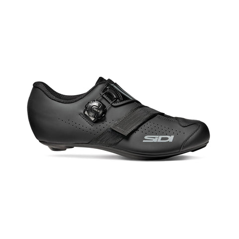 Sidi Prima Mega Fit Road Shoes - Monochrome Black/Black / 47
