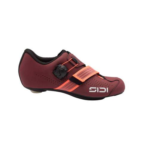 Sidi Prima Women's Road Shoes - Matte Colours Cabernet/Coral / 39