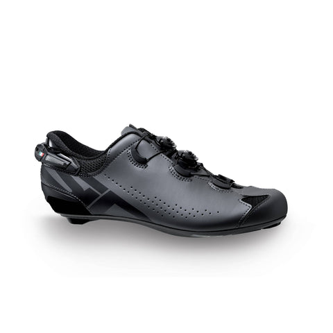 Sidi Shot 2S Road Shoes - Monochrome Anthracite/Black / 45