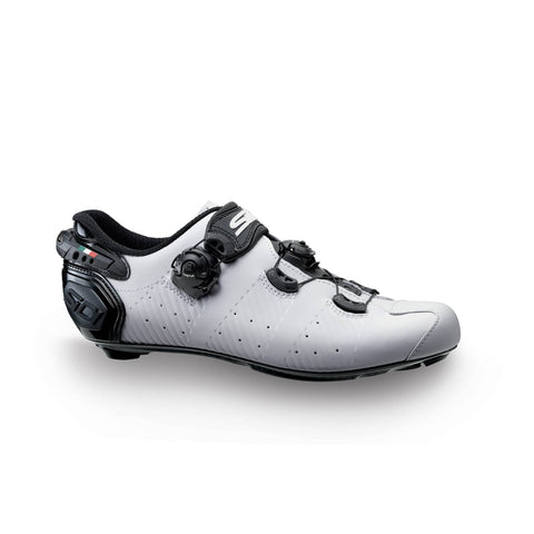 Sidi Wire 2S Road Shoes - Monochrome White/Black / 45