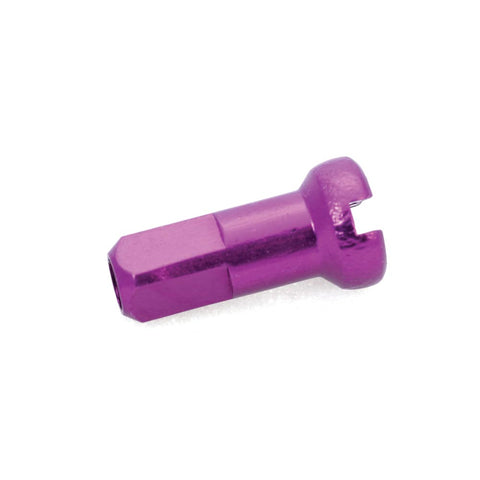 Alloy Race Nipplesregular type - 1/2" x 14g. Anodised colours.
