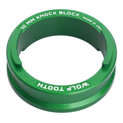 Wolf Tooth Precision Headset Spacer for Trek Knock Block Green / 10mm