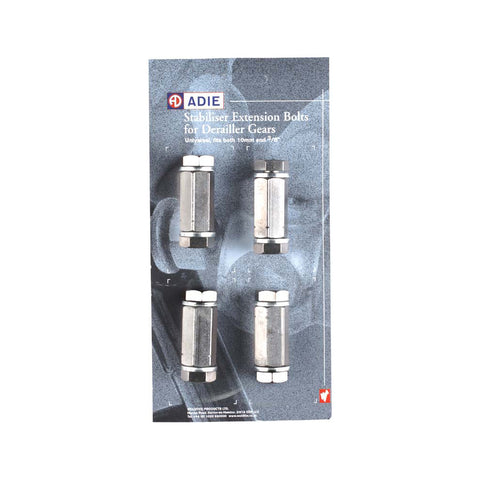 Axle extension bolts for stabilisers