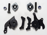 MAFIABIKES Mafia STB Peg Wedge Set - Black - Peg's Frame Adapter
