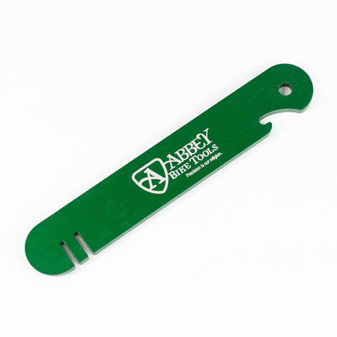 Abbey Bike Tools Stu Stick Rotor Truing Tool Green / One Size