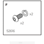 SPRE Thule PnP bolt and washer - THPS52616