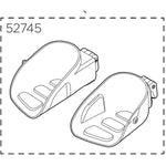 CH/SEAT 52745 Yepp Maxi Footrests L&R - THYS52745