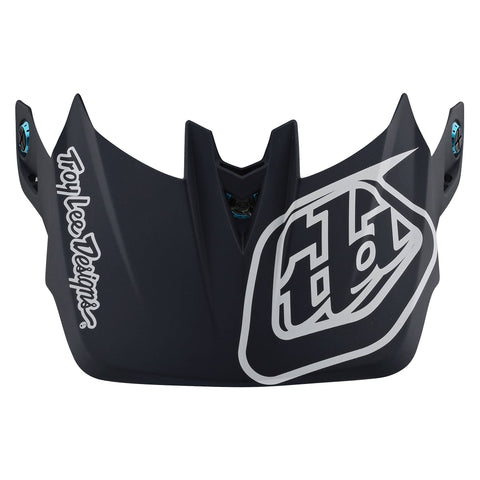 Troy Lee Designs D4 Helmet Replacement Visor Mirage -Navy/White / One Size