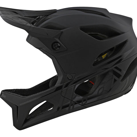 Troy Lee Designs Stage MIPS Helmet Stealth - Midnight / XS/S