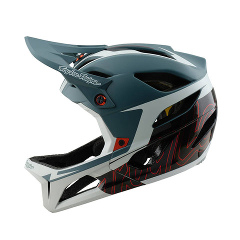 Troy Lee Designs Stage MIPS Helmet Neauwave - Smoke / XS/S