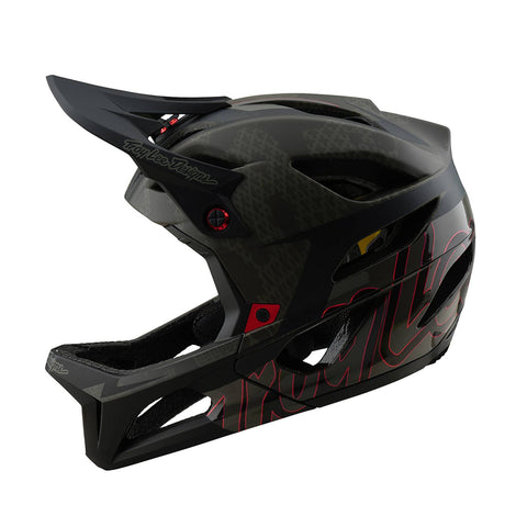 Troy Lee Designs Stage MIPS Helmet Neauwave - Camo / XL/2XL