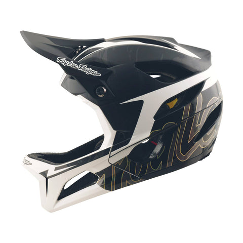 Troy Lee Designs Stage MIPS Helmet Neauwave - Alpine Black / XL/2XL
