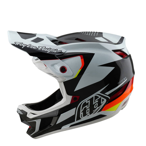 Troy Lee Designs D4 Carbon MIPS Helmet Optic - Black / XS