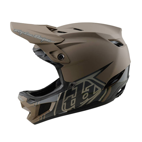 Troy Lee Designs D4 Composite MIPS Helmet Stealth - Caper / 2XL