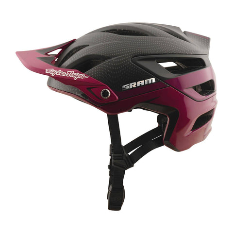 Troy Lee Designs x SRAM Radioscape A3 MIPS Helmet Black/Berry / M/L