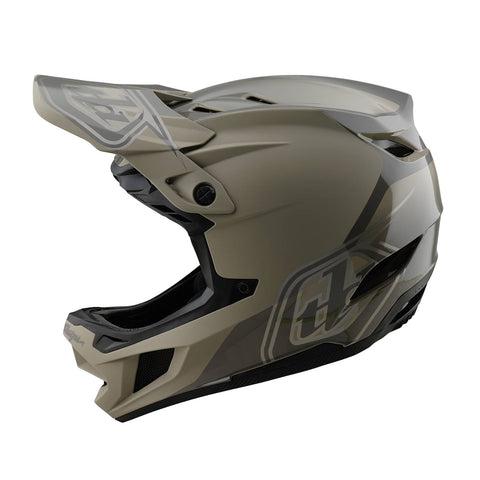 Troy Lee Designs D4 Polyacrylate Helmet Shadow - Timber / XS