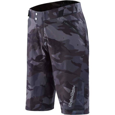 Troy Lee Designs Ruckus Shorts - Shell Only Spray Camo - Black / 30