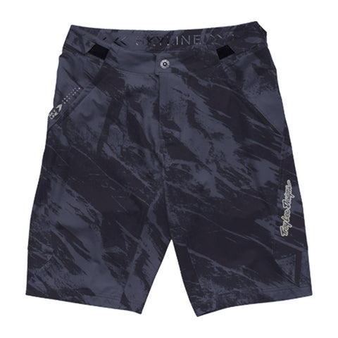 Troy Lee Designs Skyline Shorts - Shell Only Elemental - Obsidian / 33