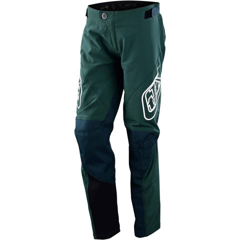 Troy Lee Designs Sprint Youth Trousers Solid - Ivy / 18