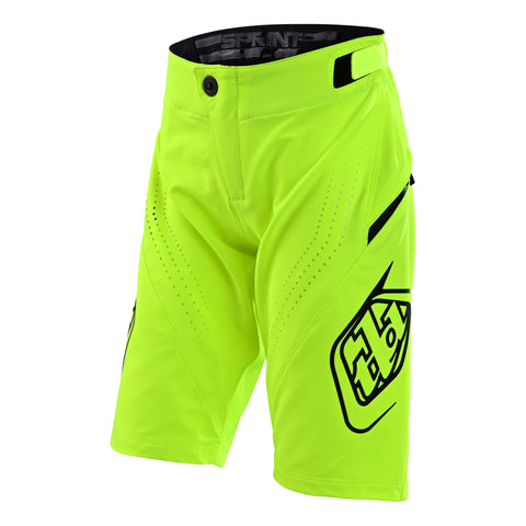 Troy Lee Designs Sprint Youth Shorts Mono - Flo Yellow / 28
