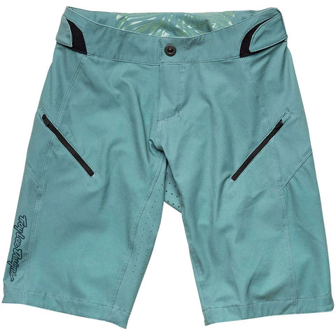 Troy Lee Designs Lilium Women's Shorts Solid - Steel Green / XS