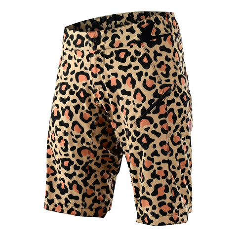 Troy Lee Designs Lilium Women's Shorts Leopard - Bronze / S