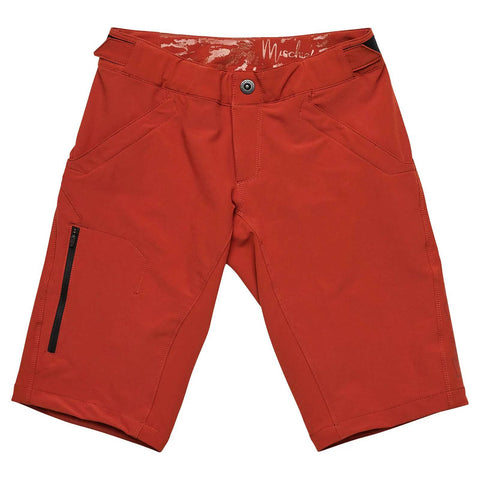 Troy Lee Designs Mischief Women's Shorts - Shell Only Solid - Henna / S