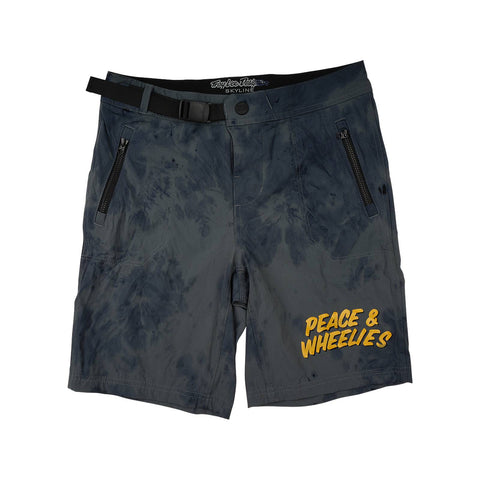 Troy Lee Designs Skyline Trail Youth Shorts - Shell Only Washed Out - Dark Cloud / 22