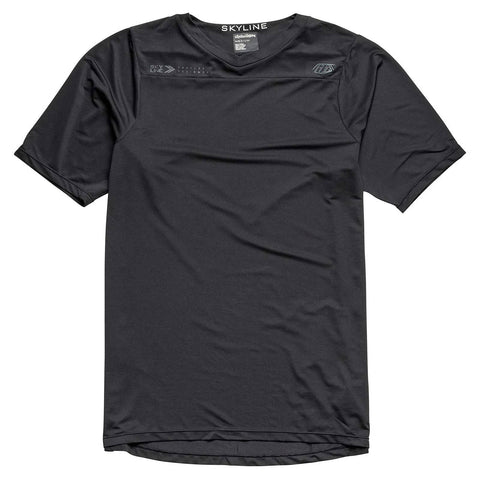 Troy Lee Designs Skyline Short Sleeve Jersey Mono - Black / S