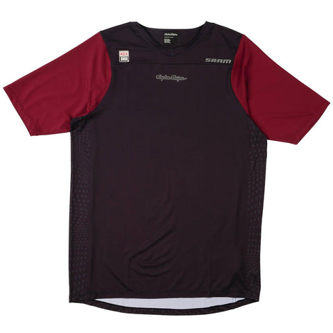 Troy Lee Designs x SRAM Radioscape Skyline Jersey Black/Berry / XL