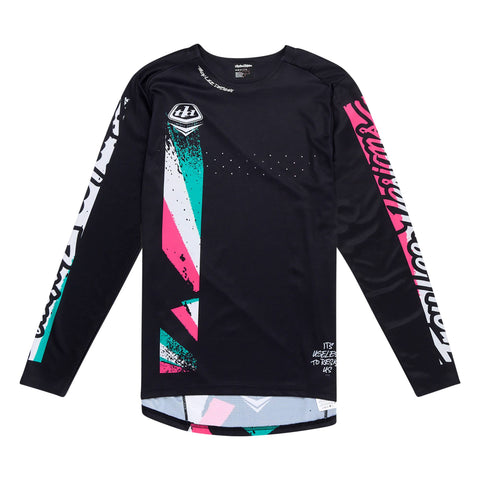 Troy Lee Designs Sprint Jersey Full Pull - Black / M