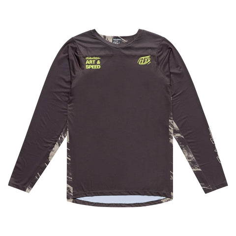 Troy Lee Designs Skyline Long Sleeve Jersey Elemental - Dark Earth / L